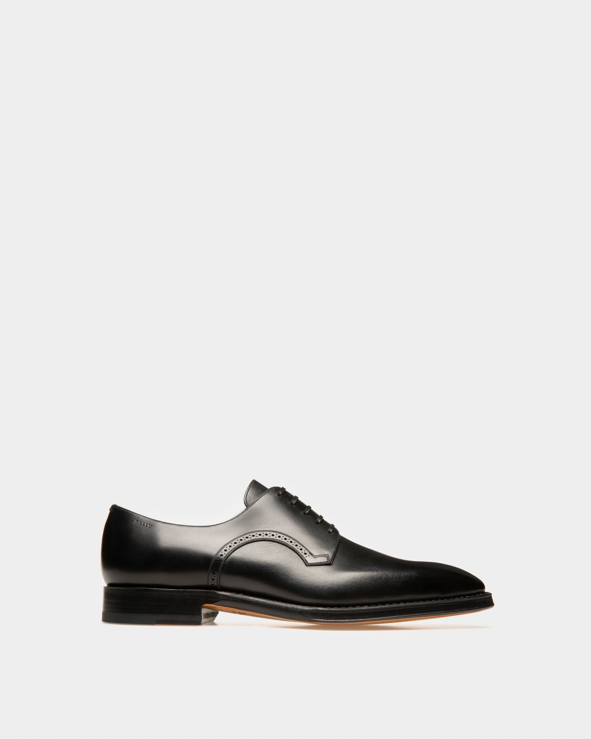 Scamardo Zapatos Derby En Piel De Color Negro - Hombre - Bally - 01