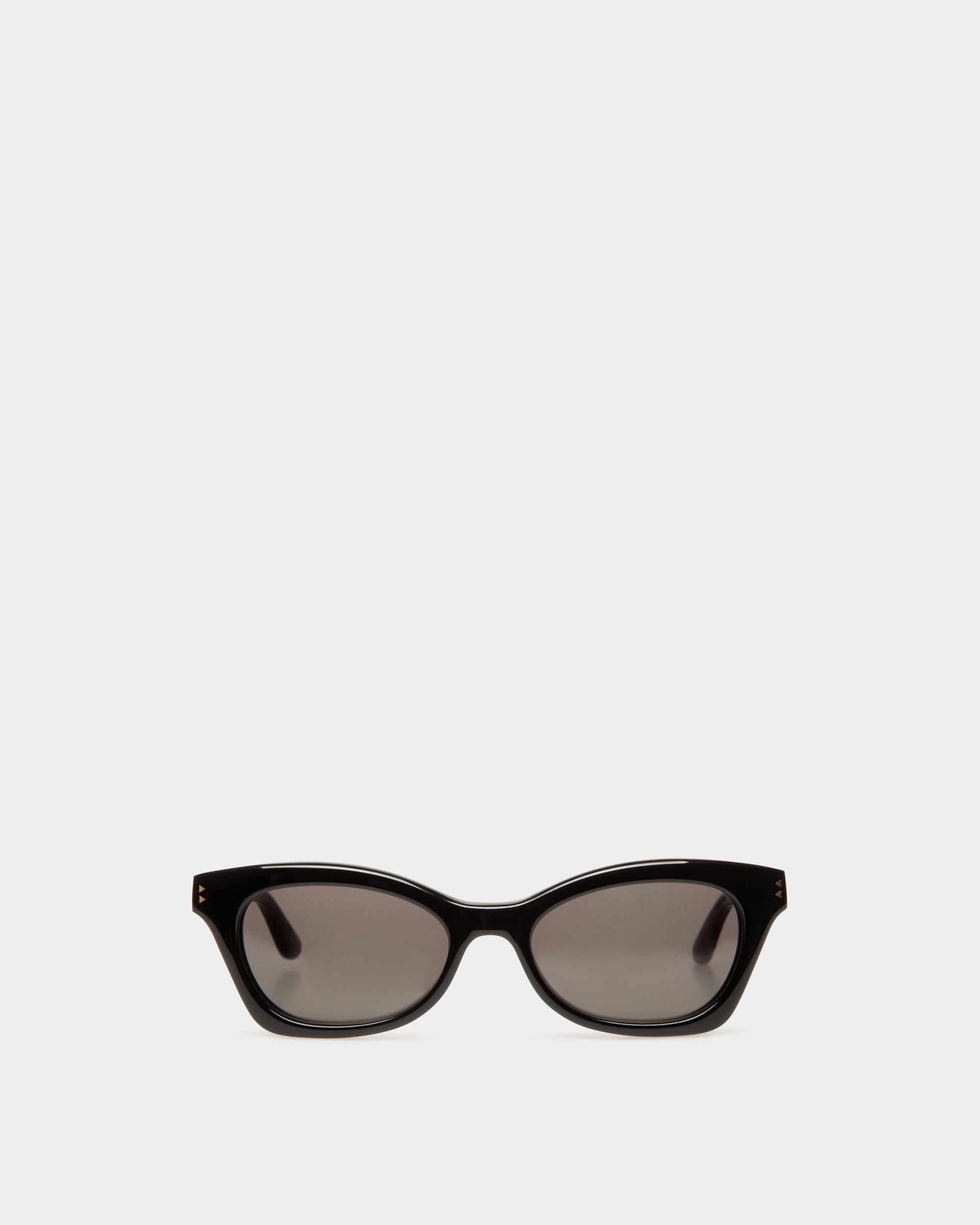 Sue Sunglasses In Black Acetate - Women's - Bally - 01