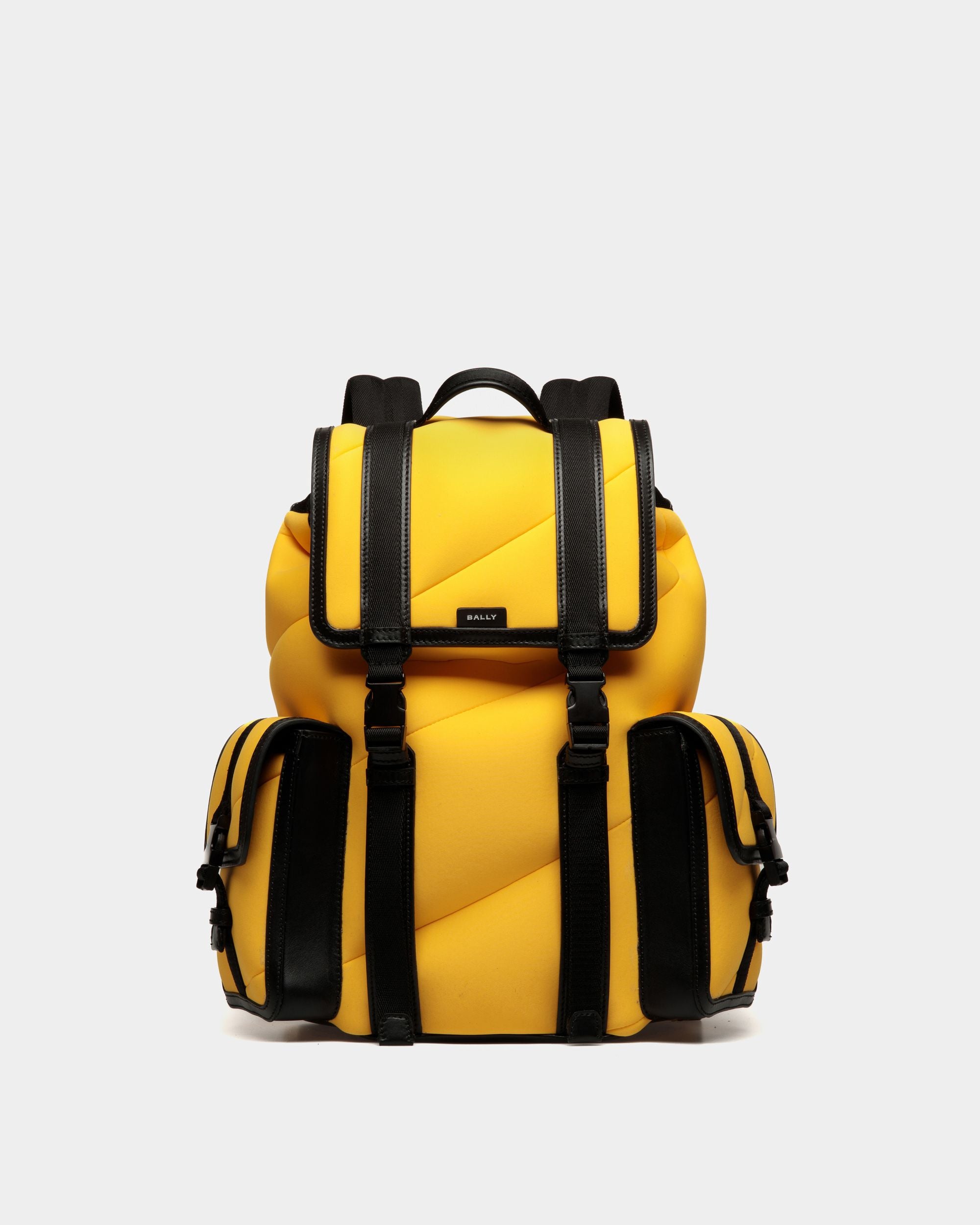 Mochila Mountain De Neopreno En Amarillo - Hombre - Bally - 01