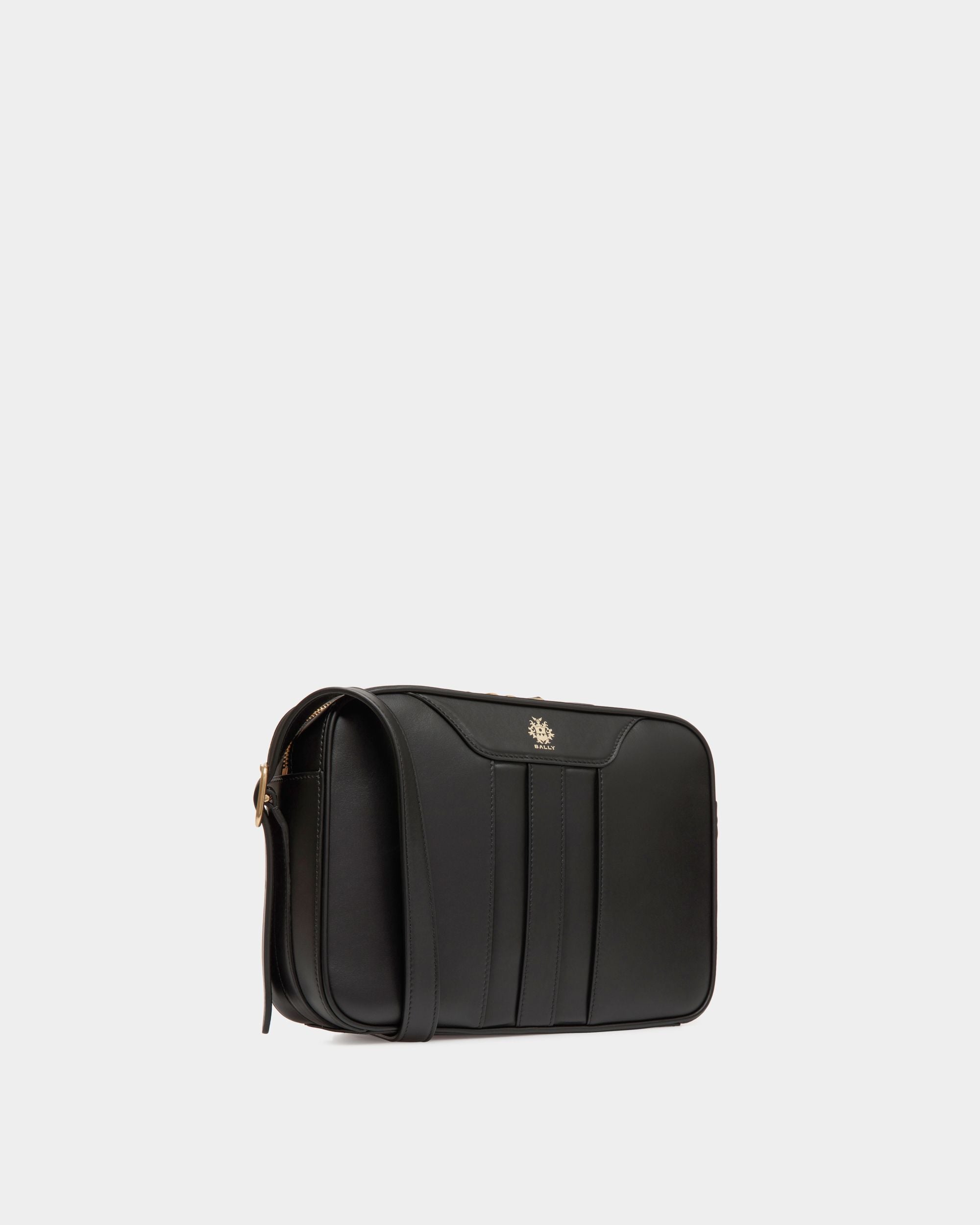 Beckett Crossbody Bag In Black Leather - Hombre - Bally - 03