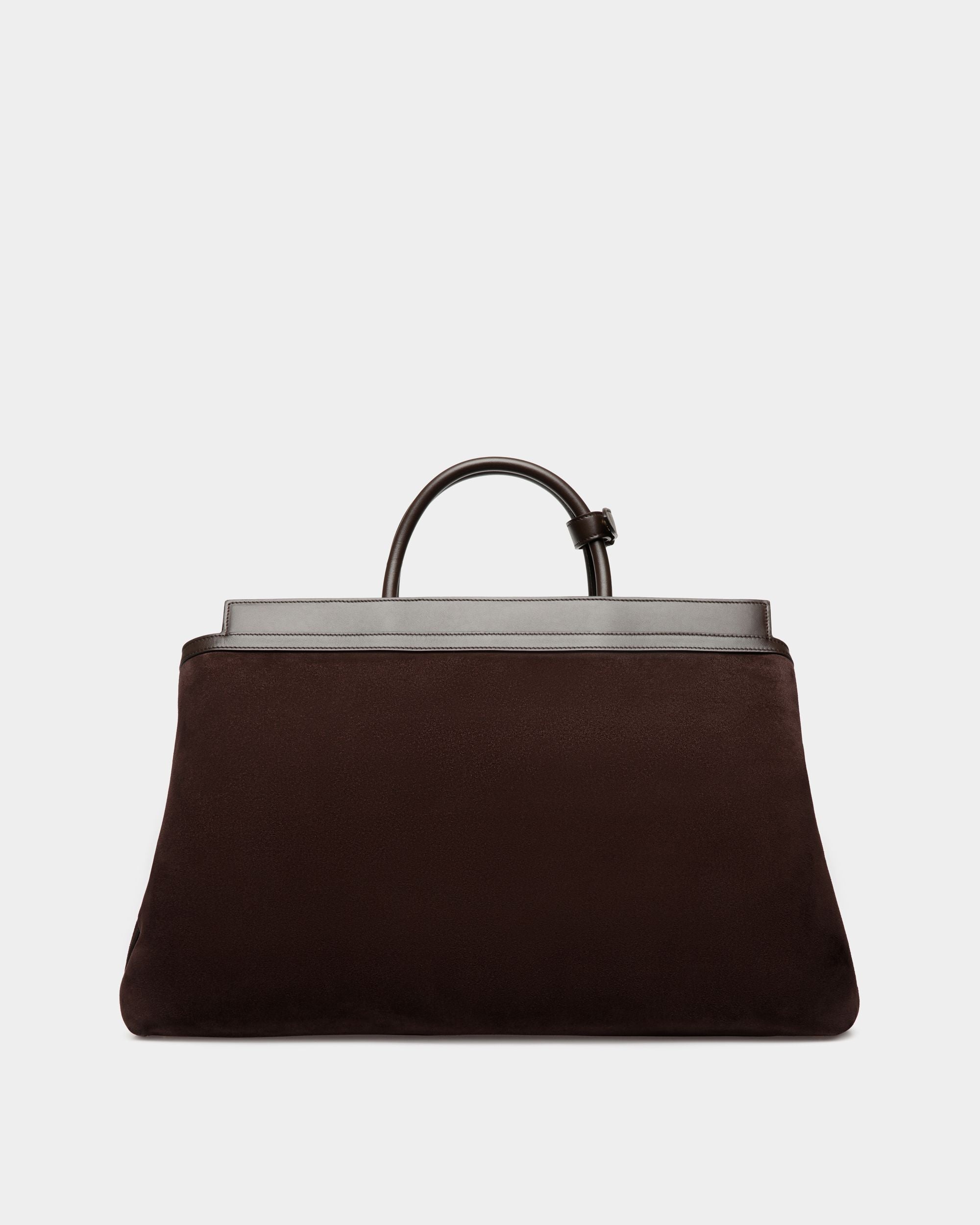 Deco Weekender in Ebano Suede And Leather - Men's - Bally - 02