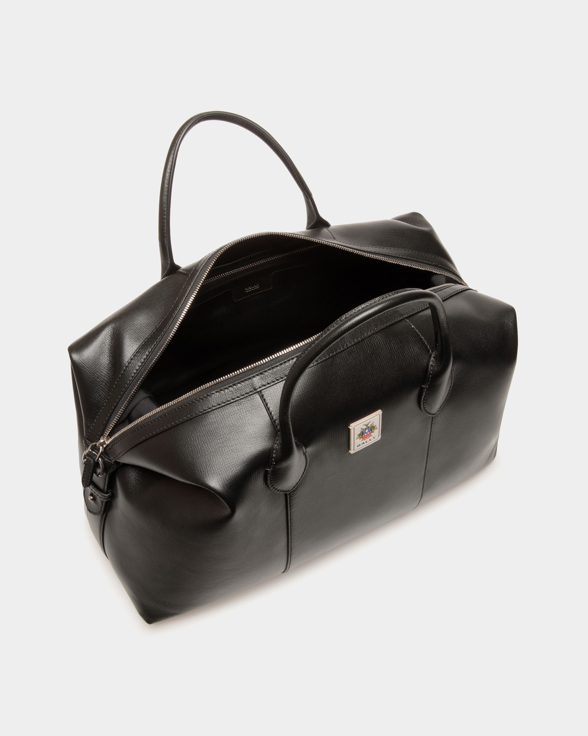 Easy Bally Weekender In Black Leather - Men's - Bally - 04