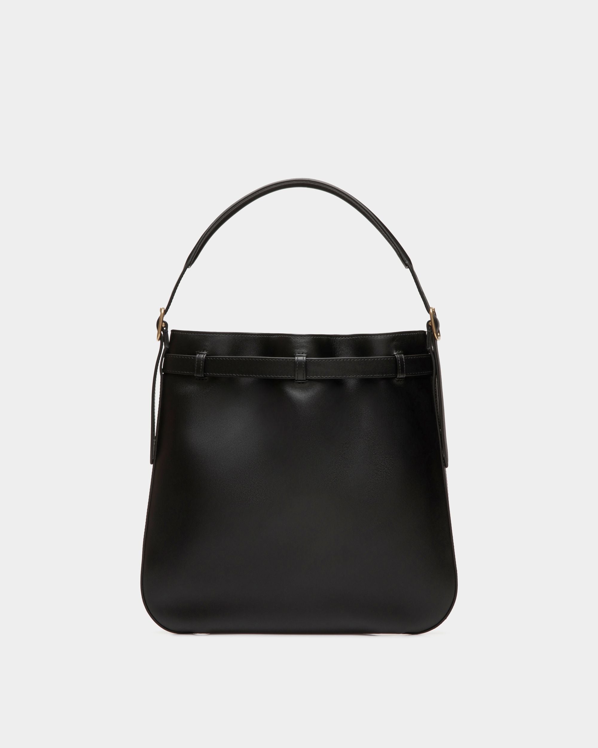 Beckett Crossbody Bag In Black Leather - Men's - Bally - 02