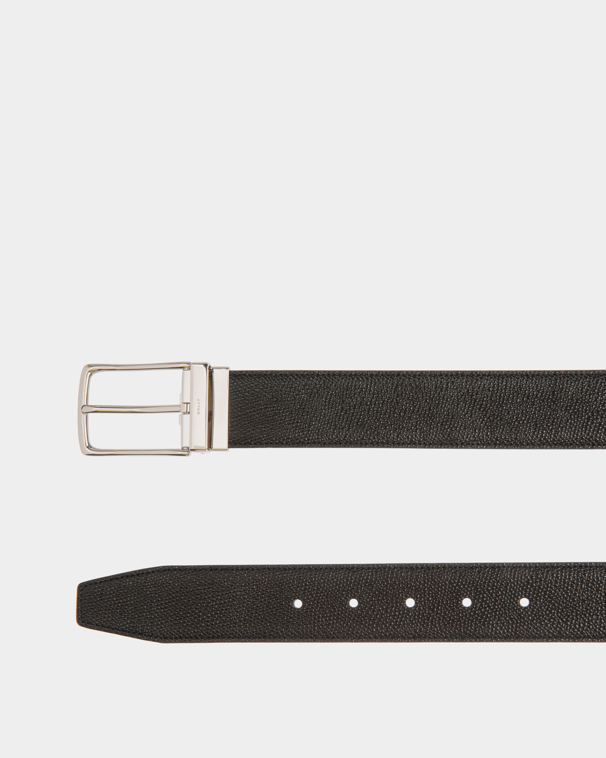 Ketter 35mm Reversible And Adjustable Belt in Black And Brown Leather - Men's - Bally - 03