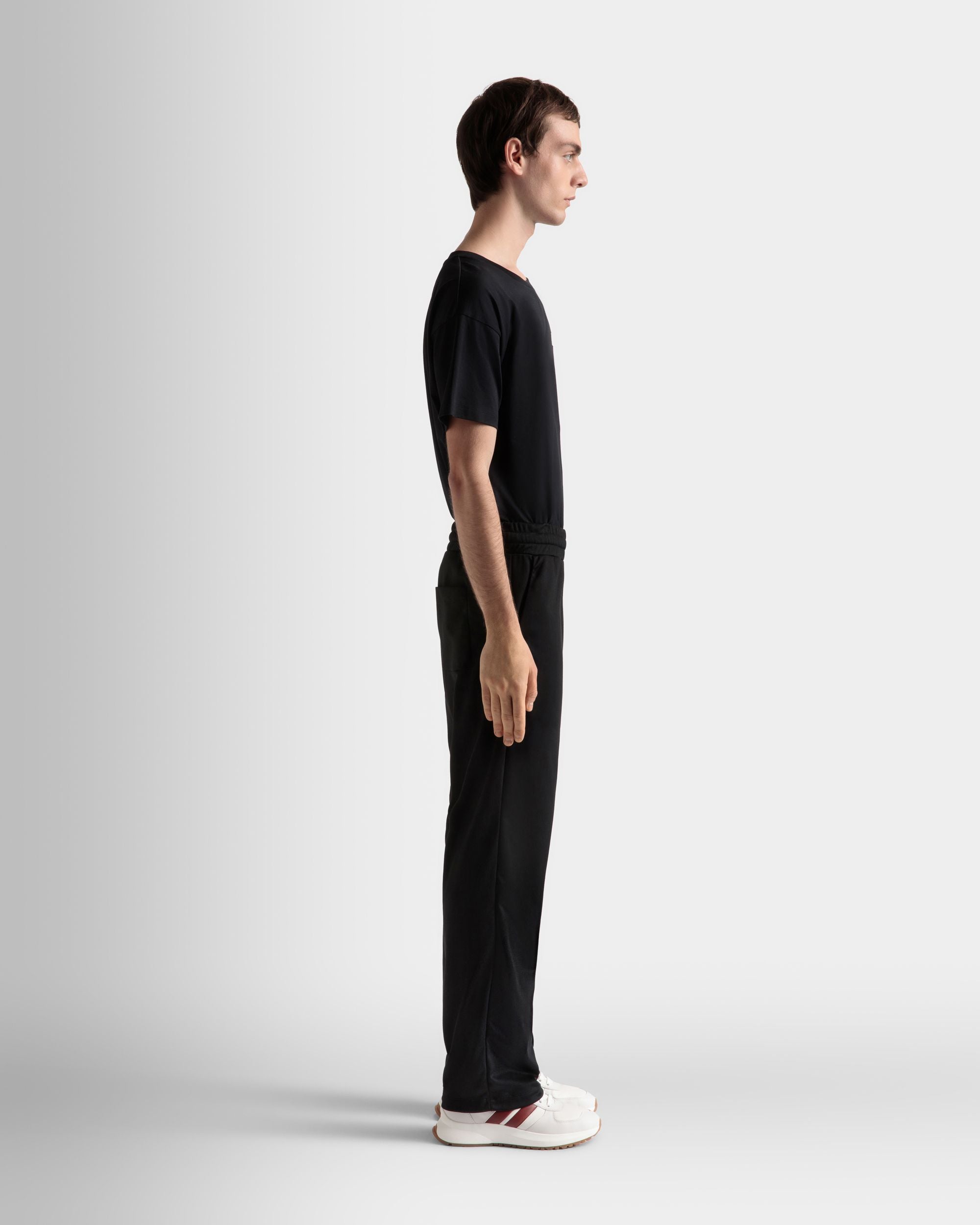 Sweatpants In Black - Men's - Bally - 05