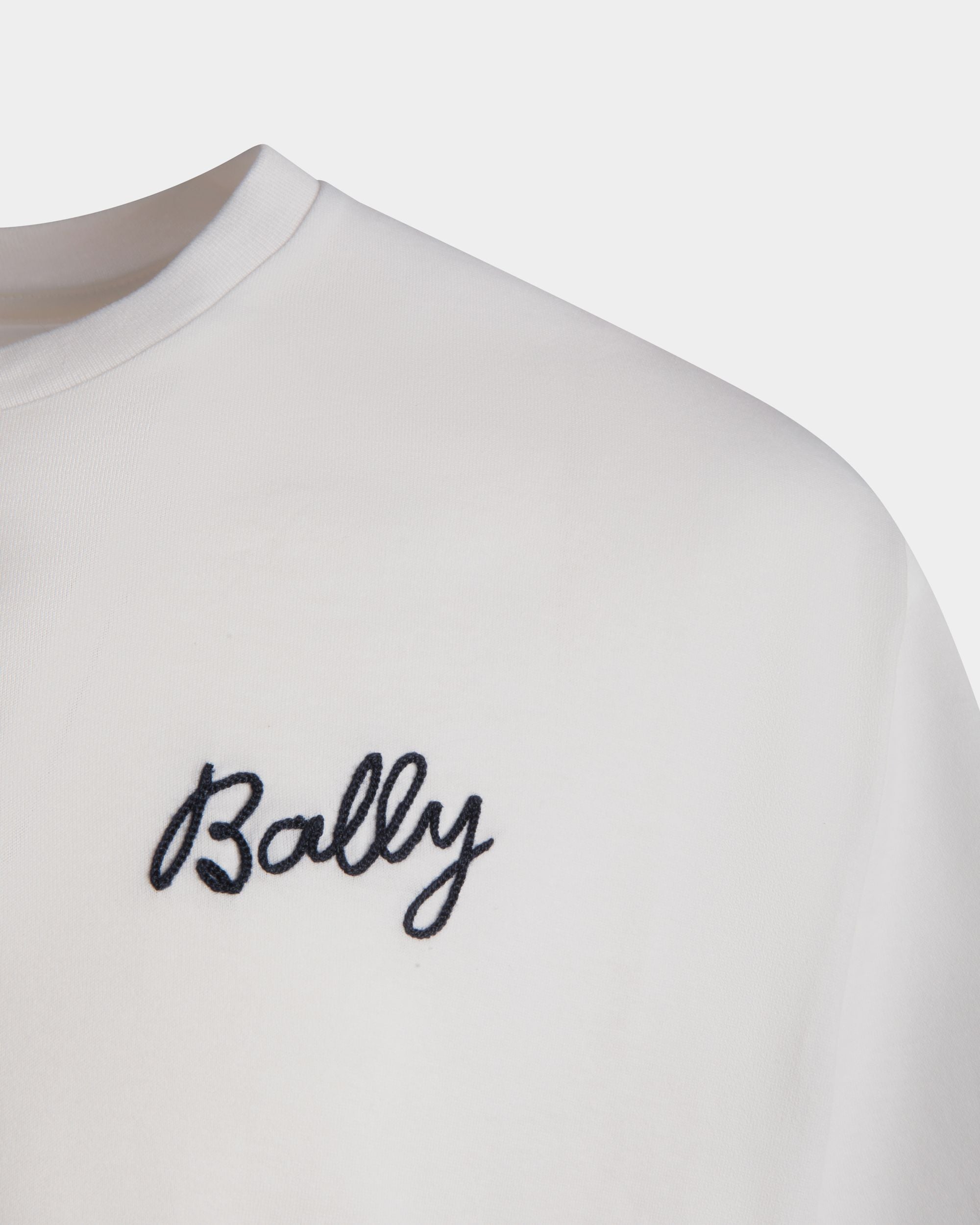 Camiseta De Algodón - Hombre - Bally - 02