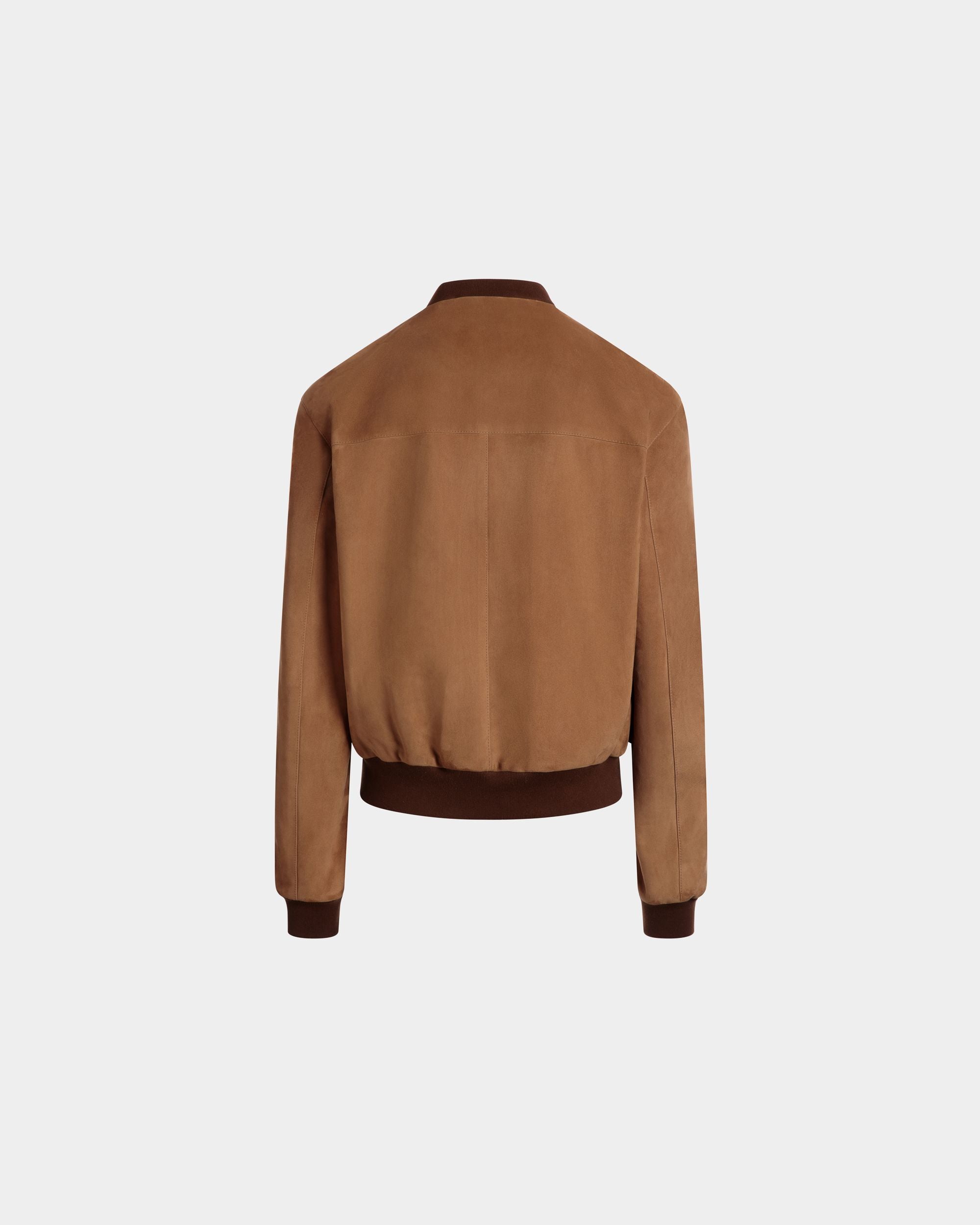 Bomber in Brown Suede - Men's - Bally - 07