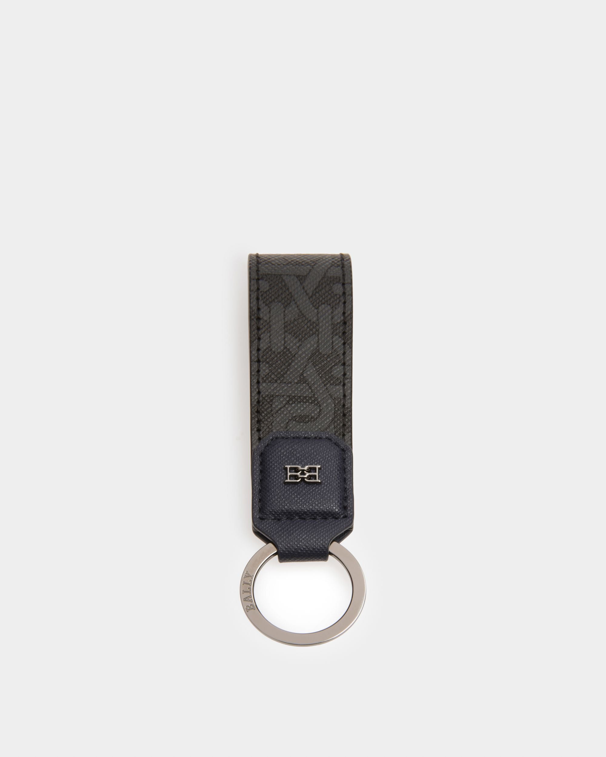 Bass TPU Key Holder In Grey - Men's - Bally - 01