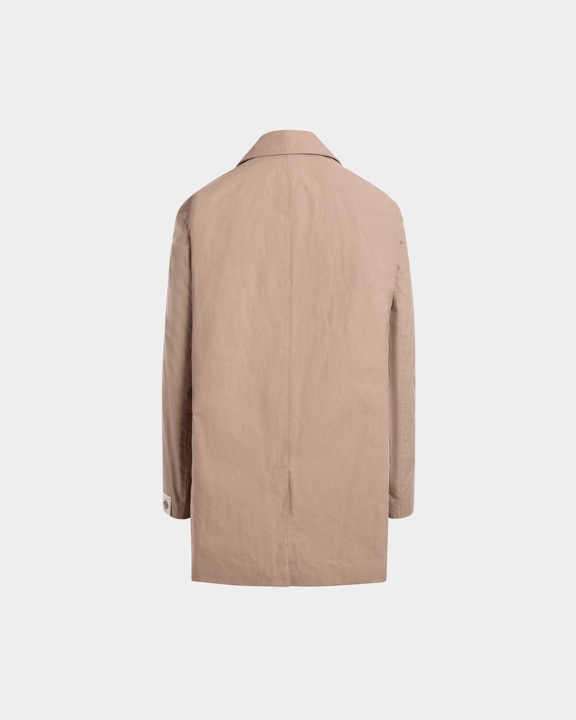 Car Coat in Beige Cotton - Men's - Bally - 03