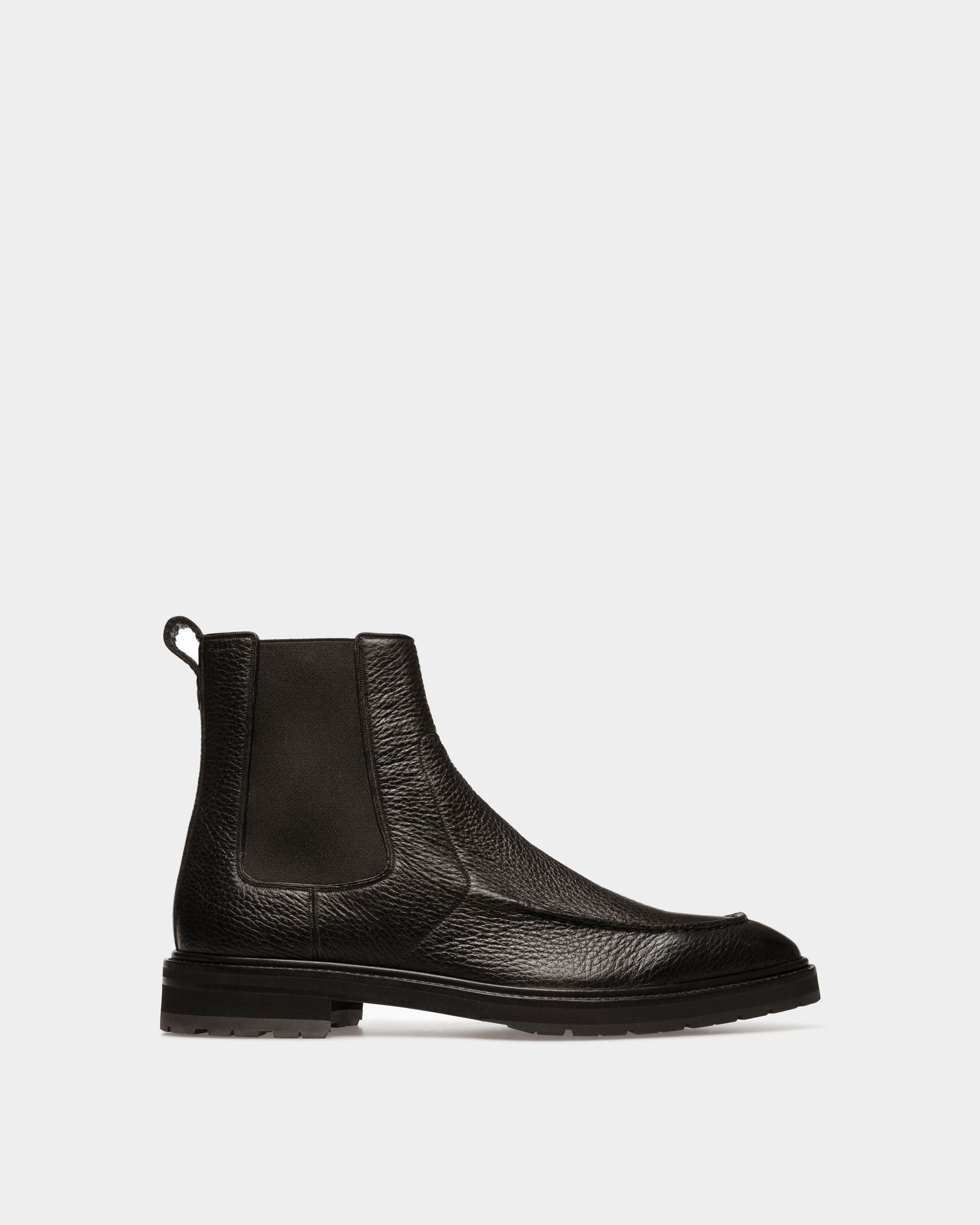 Mirno Botines De Piel En Negro - Hombre - Bally - 01