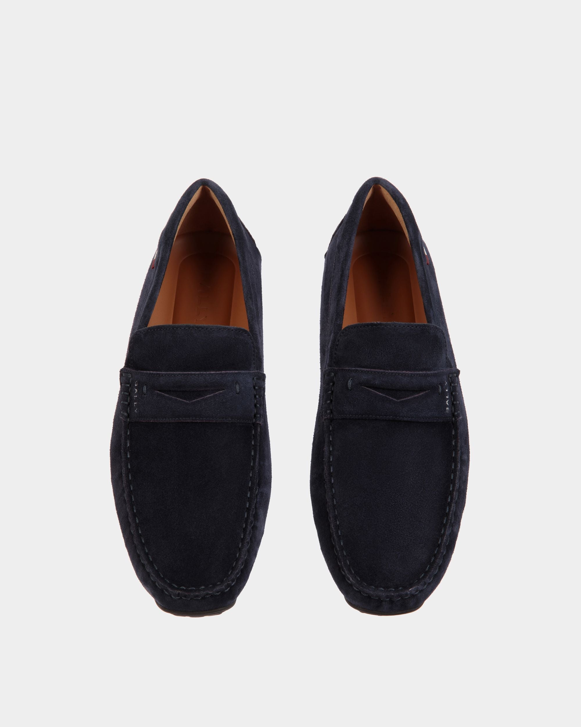 Zapato Driver Pilot De Ante Navy Blue - Hombre - Bally - 04