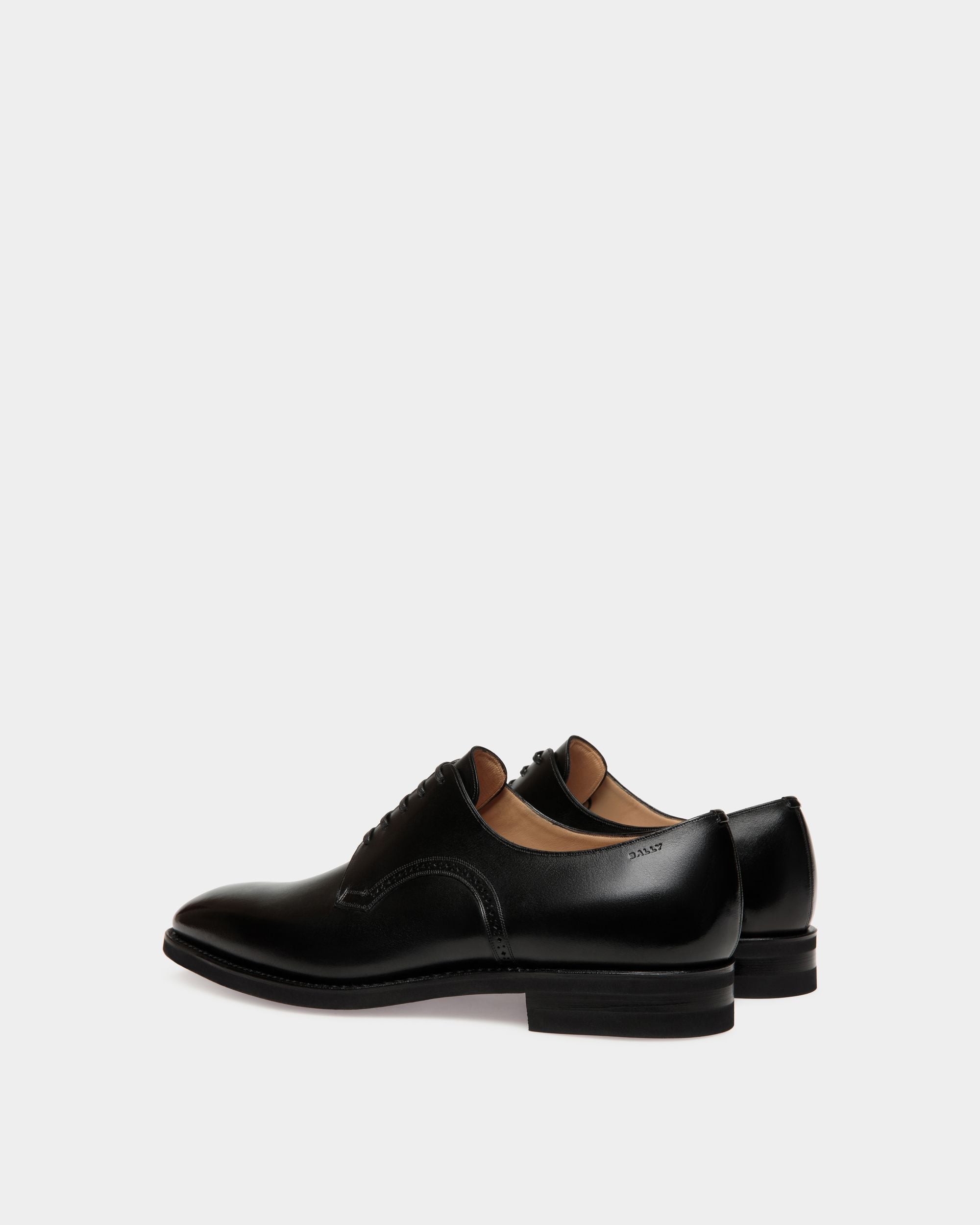 Zapato Derby Scribe De Piel Color Negro - Hombre - Bally - 03