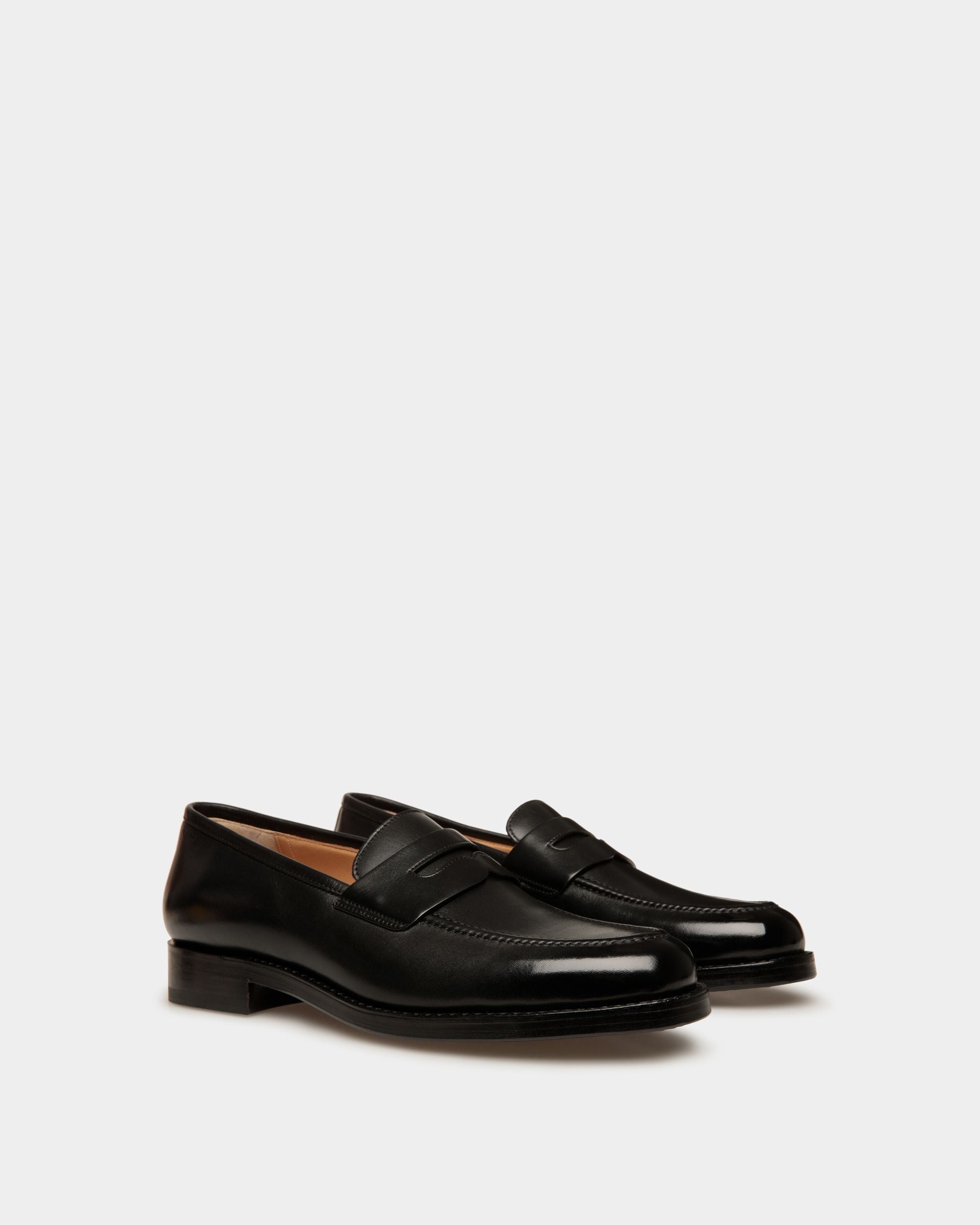 Mocasín Schoenen De Piel En Negro - Hombre - Bally - 02