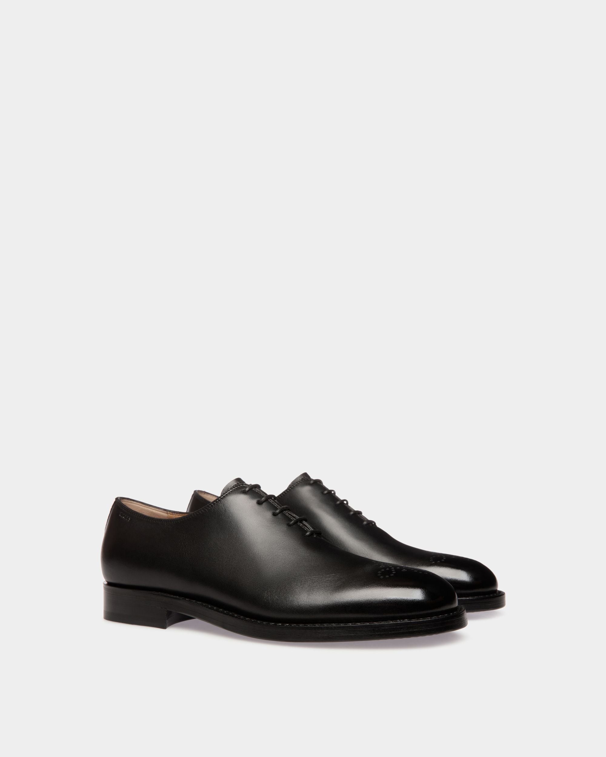 Zapato Oxford Schoenen De Piel En Negro - Hombre - Bally - 02