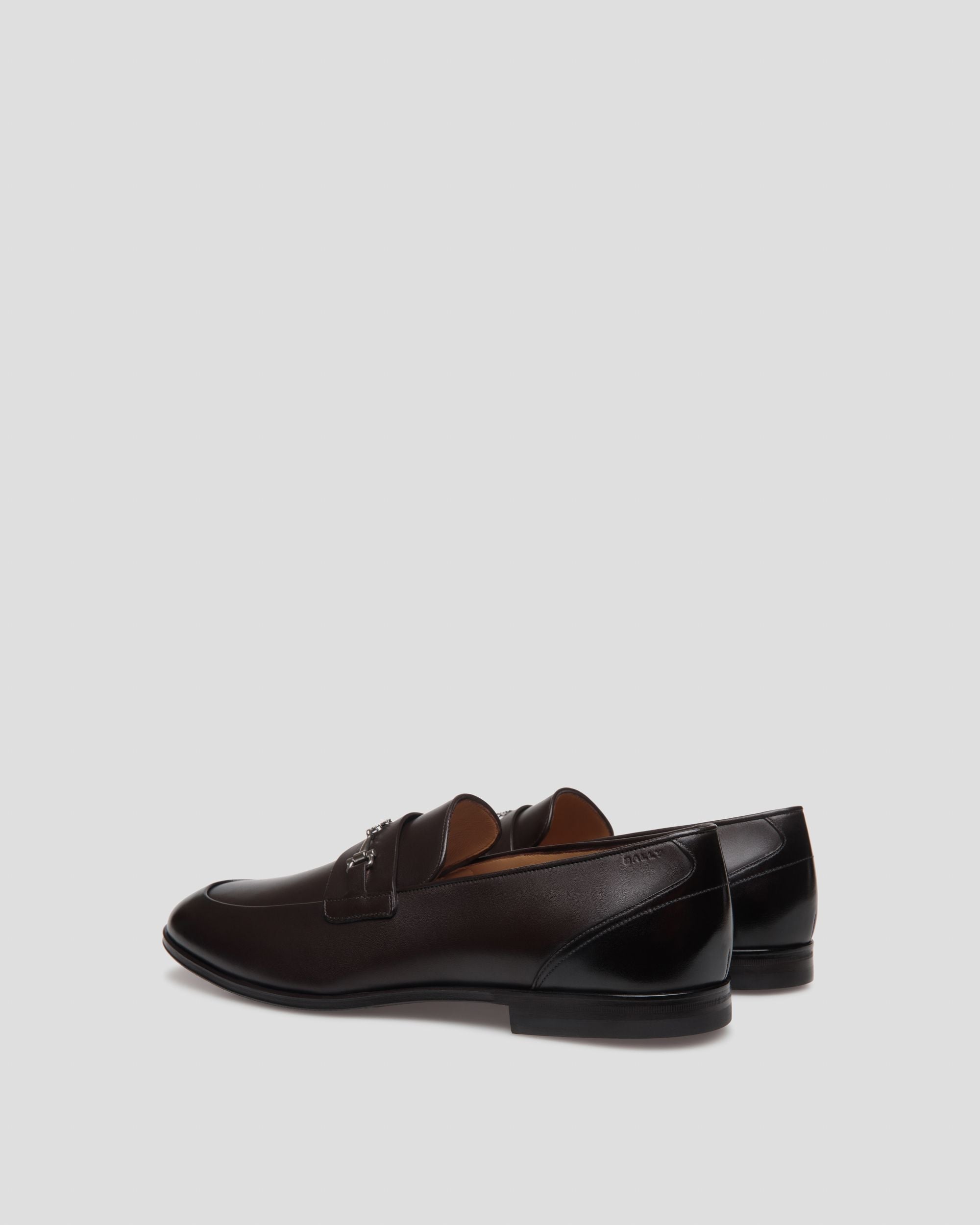 Westminster Loafer in Ebano Leather - Men's - Bally - 03