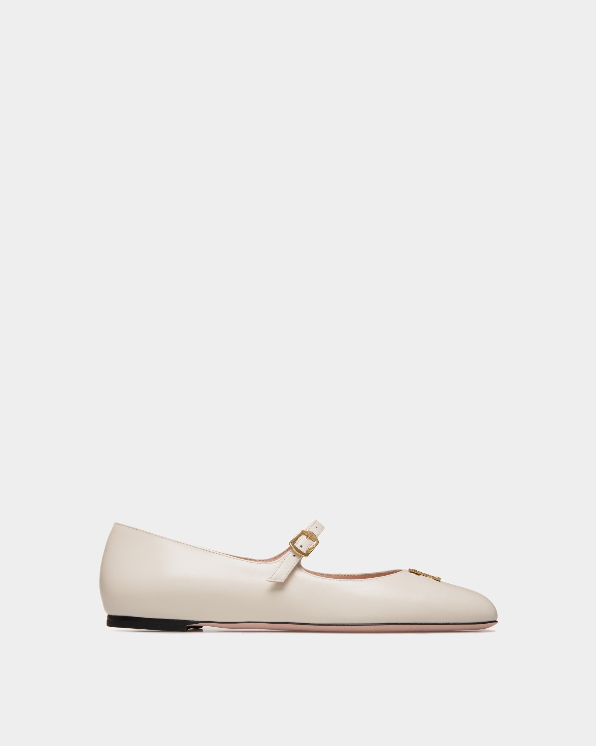 Bally Ballyrina Leather ballerinas squared toe flats with straps