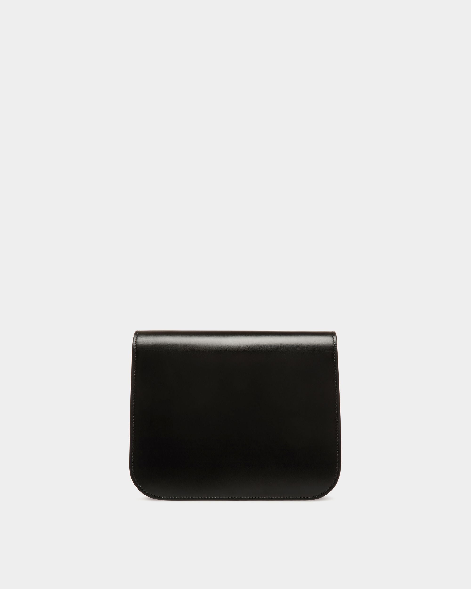 Ollam Crossbody Bag in Black Leather - Women's - Bally - 03