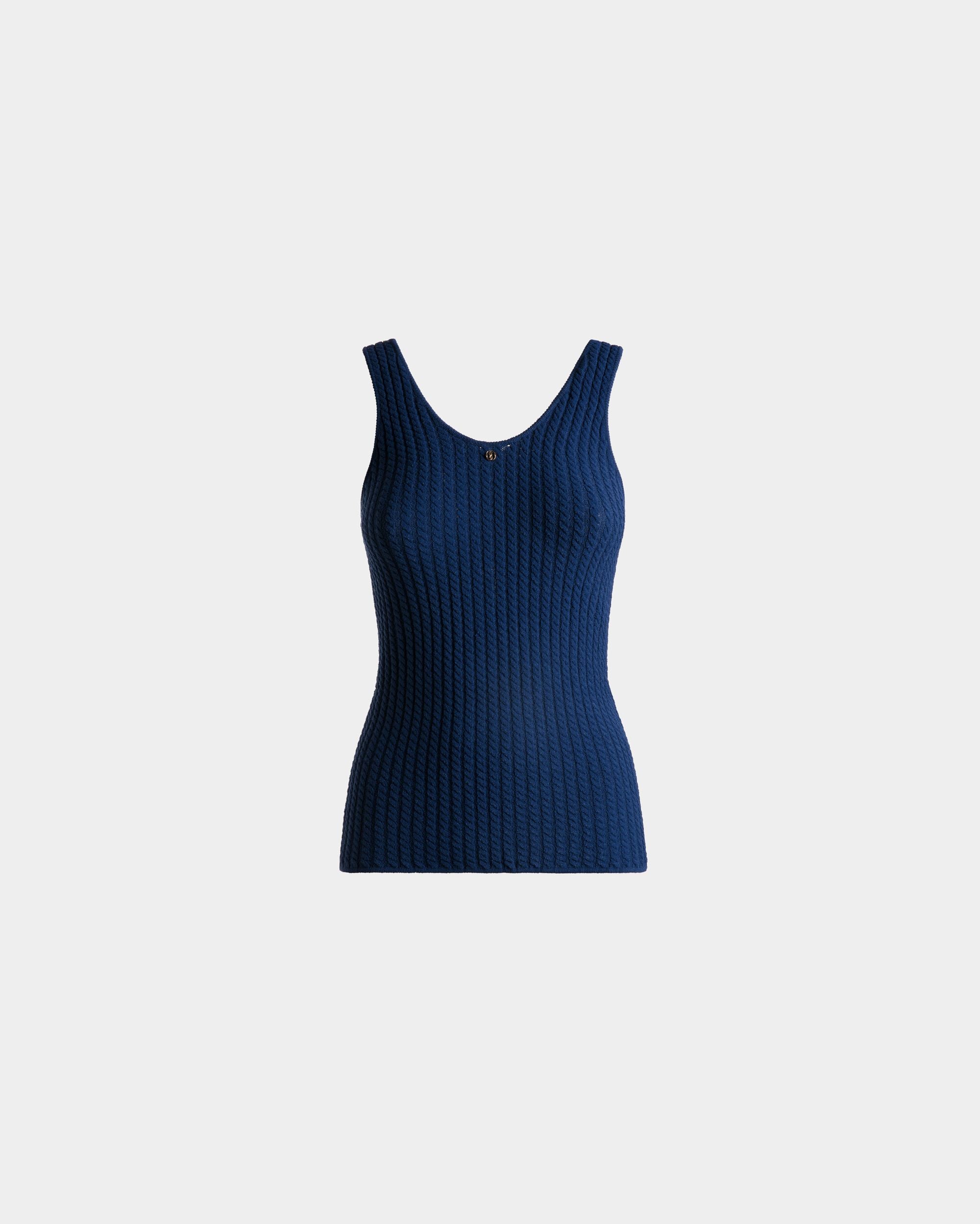 Blue Tank Top - Women's - Bally - 01