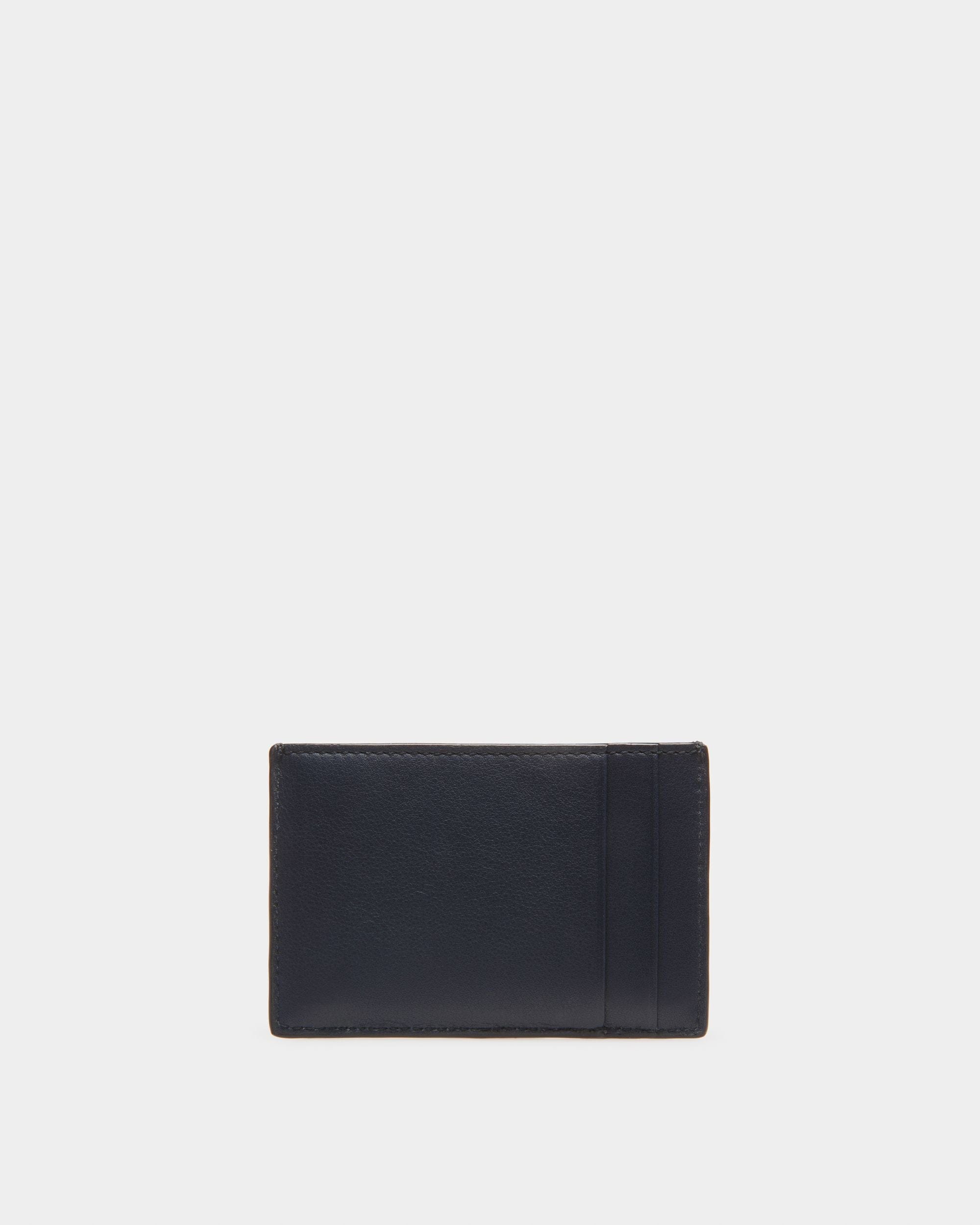 Belky Business Card Holder In Brown And Midnight Tpu - Women's - Bally - 02