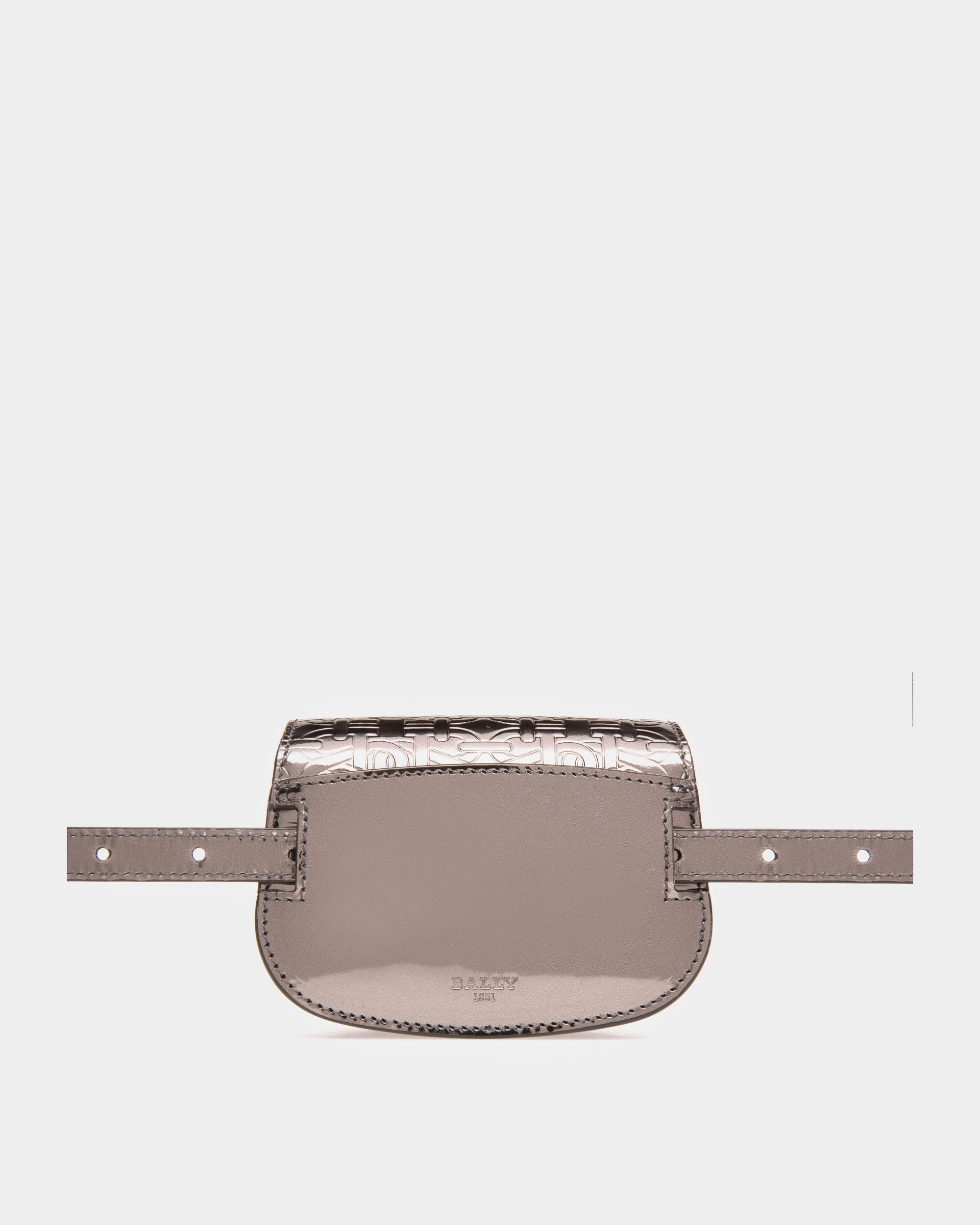 Baily Minibag In Dark Mineral Leather - Women's - Bally - 03